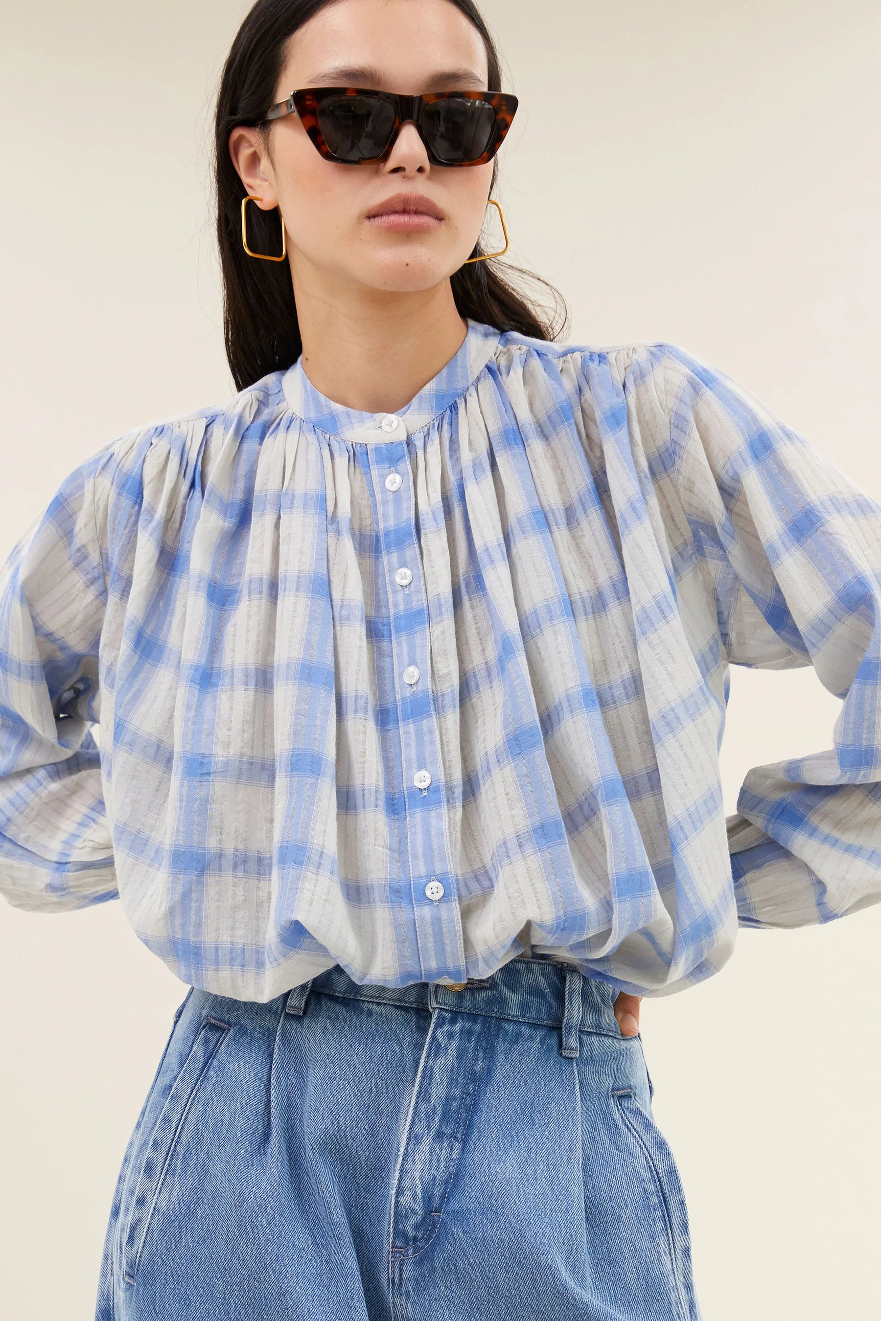 Blouse NYKA CHECK