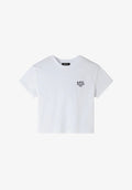T-shirt BOXY RUE MADAME blanc/dark navy
