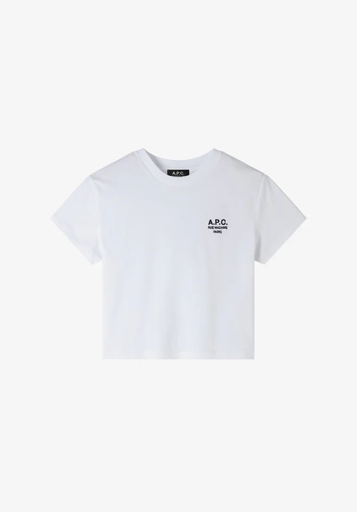 T-shirt BOXY RUE MADAME blanc/dark navy