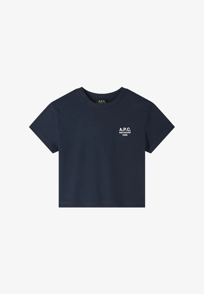T-shirt BOXY RUE MADAME dark navy/écru