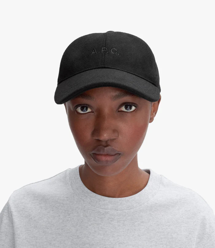 Casquette CHARLIE laine noire