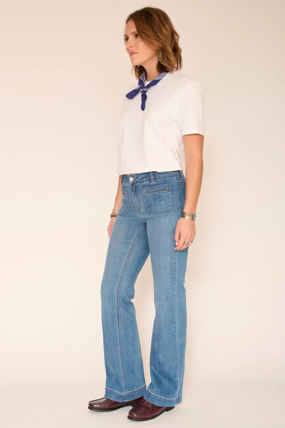 Jean  THE DIANA WILSON BLUE ETHAN WASH