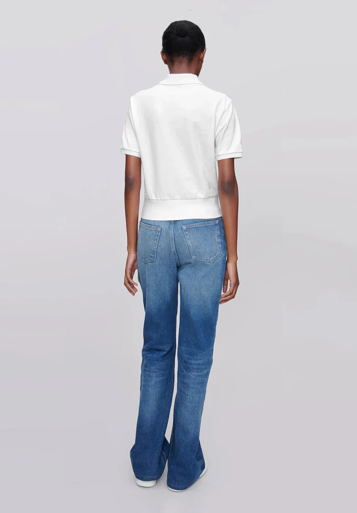 Polo OCÉANE blanc