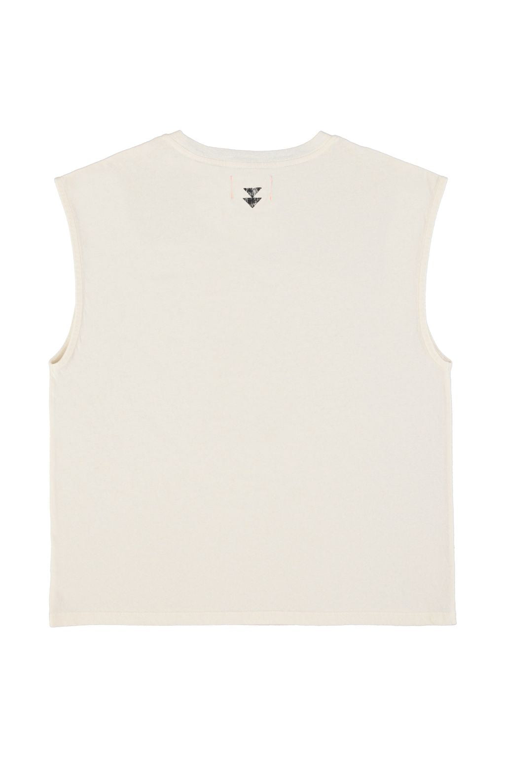 T shirt col rond Ecru