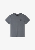 T-shirt STANDARD RUE MADAME gris chiné/noir