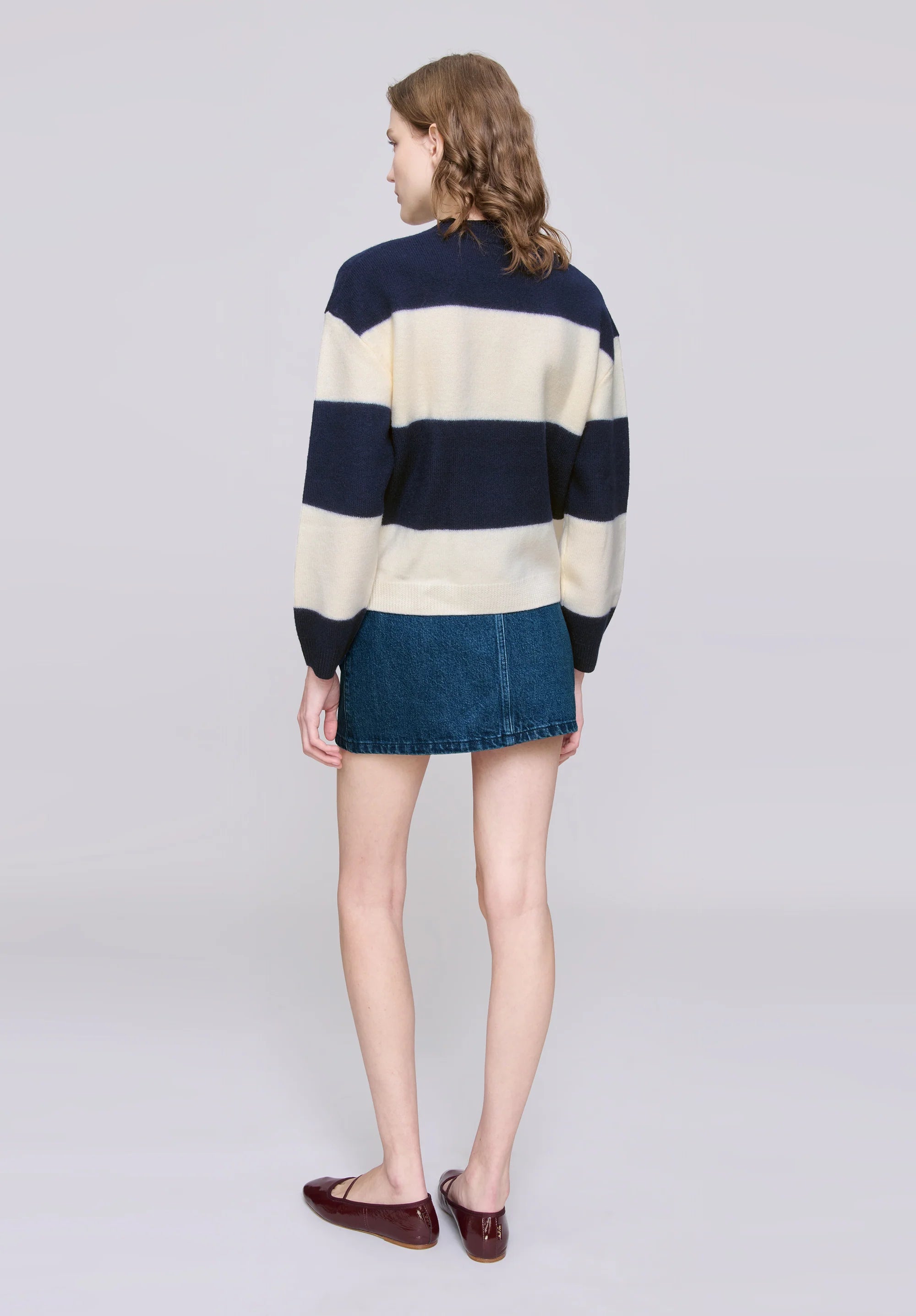 pull PENNY navy/écru