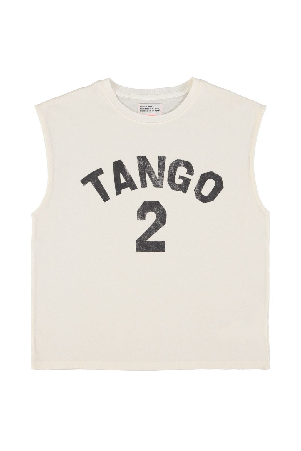 T shirt col rond Ecru