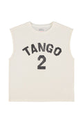 T shirt col rond Ecru