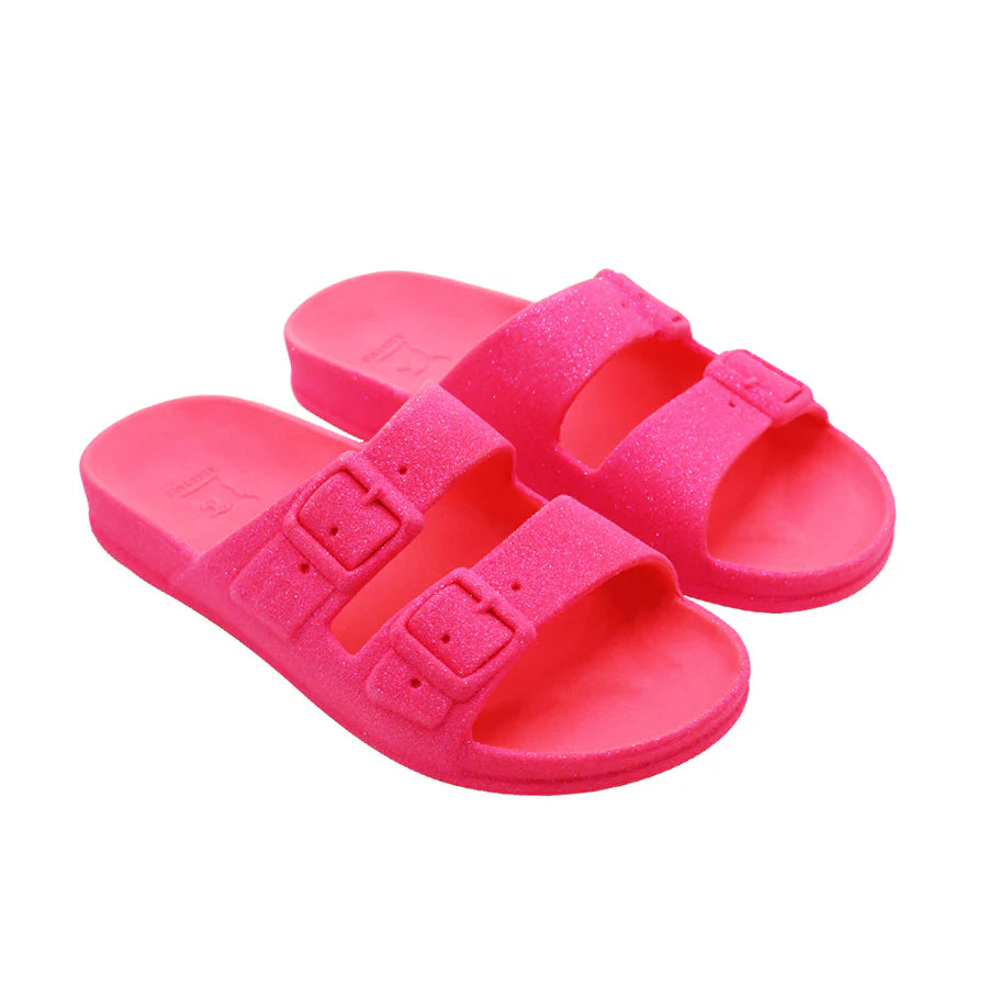 Sandale NEON rose fluo