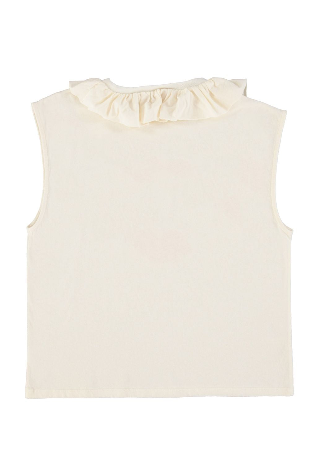 T-shirt sans manches avec col