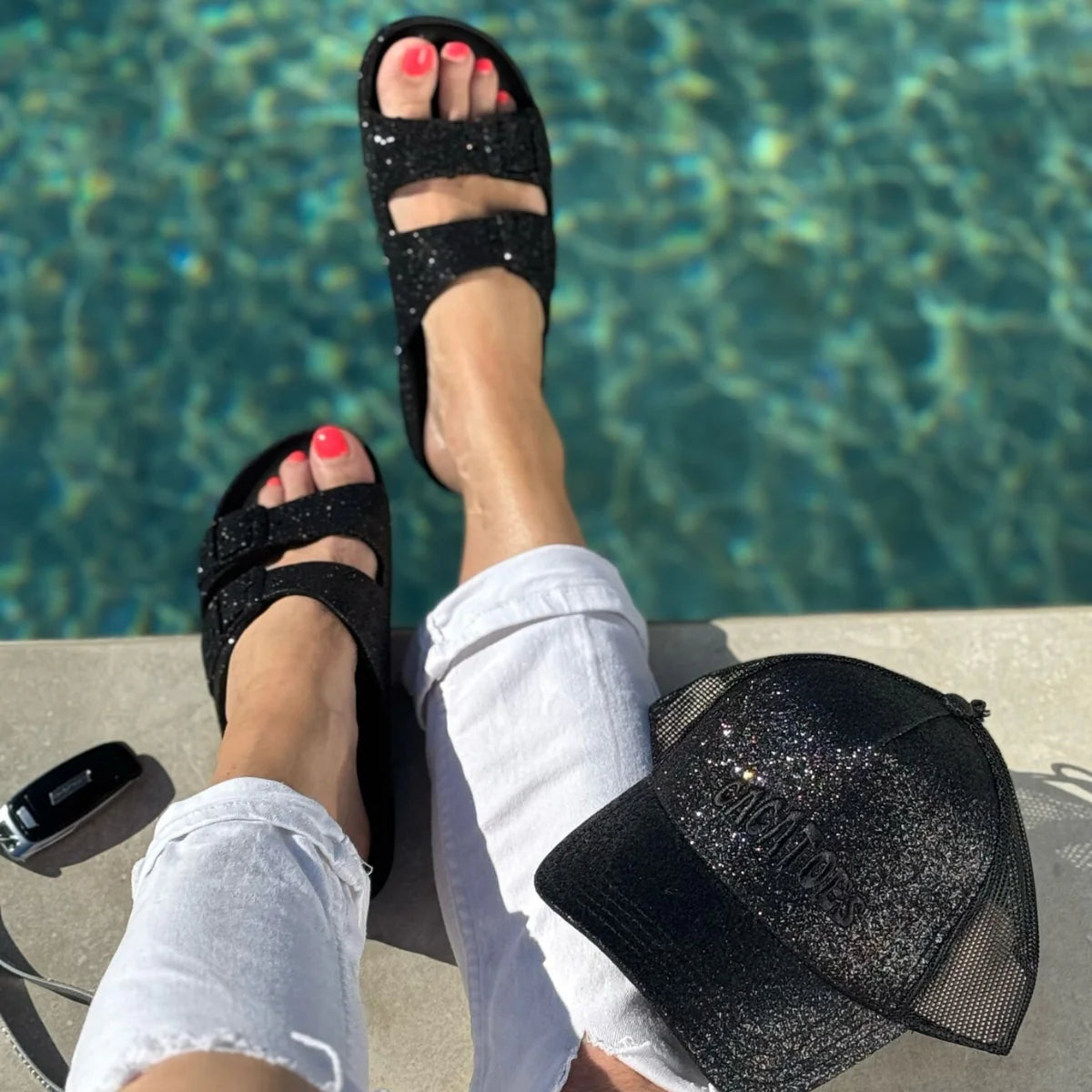 Sandale TRANCOSO noir
