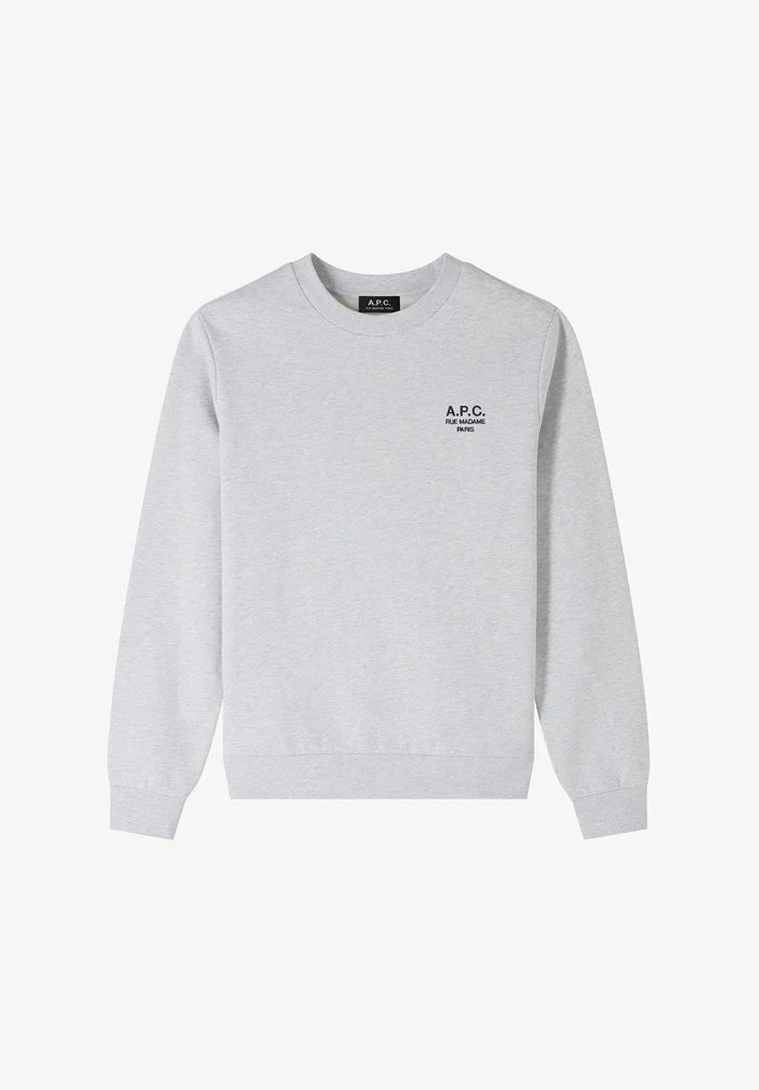 Sweat STANDARD RUE MADAME gris chiné/noir