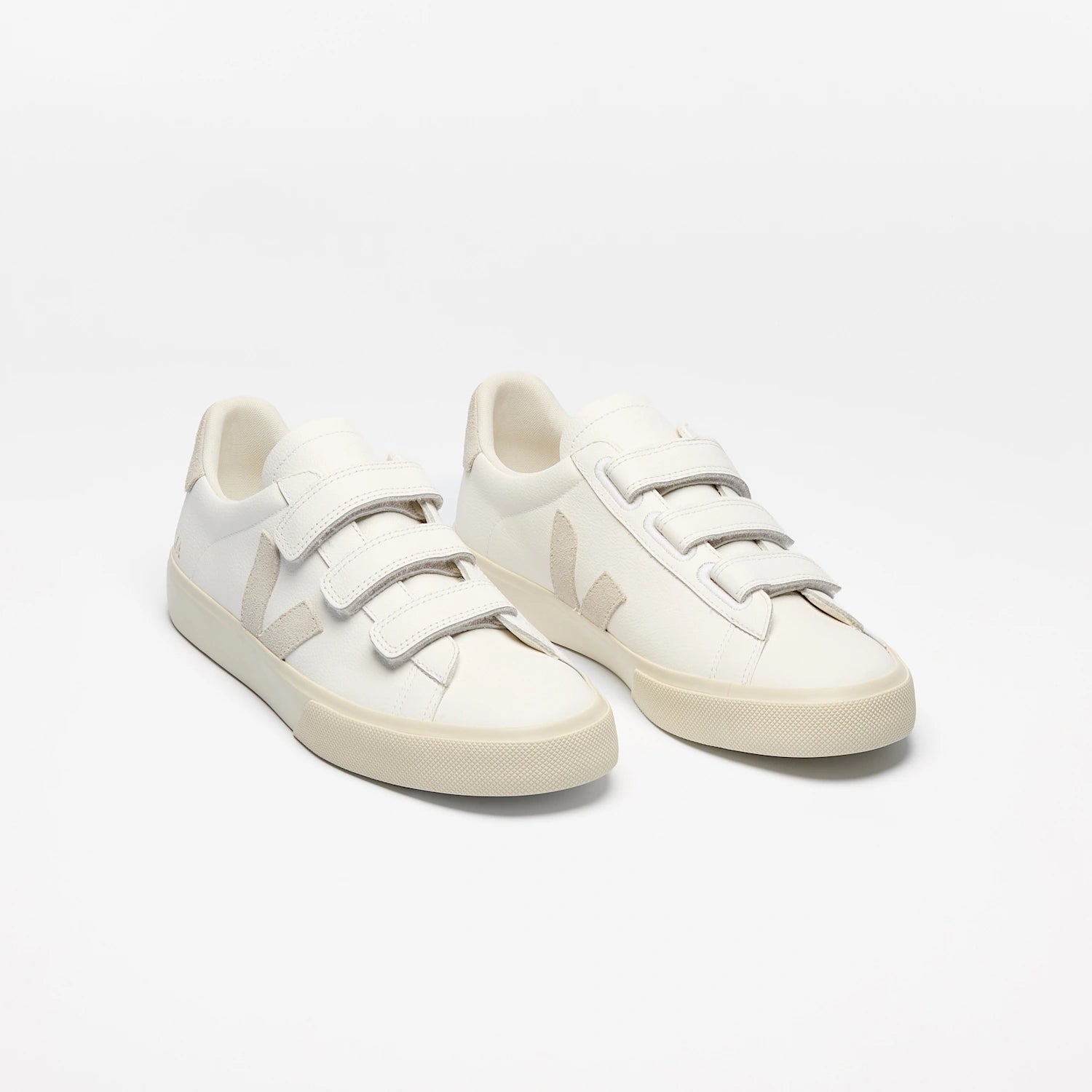 Baskets VEJA RECIFE LEATHER WHITE NATURAL