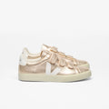 Baskets VEJA RECIFE LEATHER PLATINE WHITE